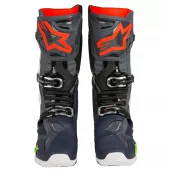 Motokrosové boty Alpinestars Tech 10 gray/blue/red 2021