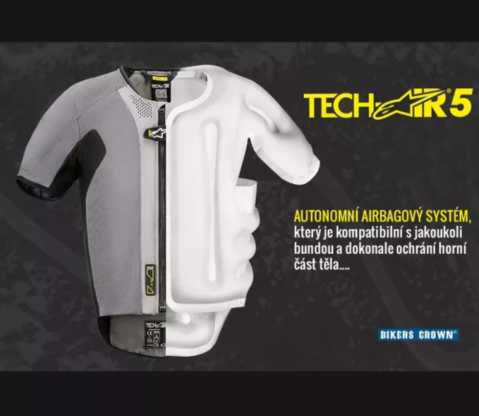 Alpinestars Tech-Air® 5 airbagová vesta + certifikovaný servis airbagů Alpinestars Tech-Air® 5 airbagová vesta + certifikovaný servis airbagů