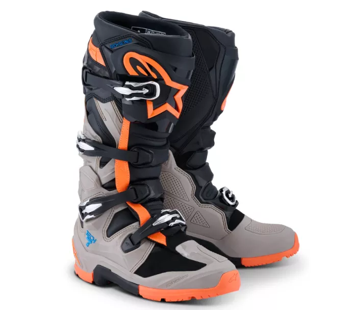 Motokrosové boty Alpinestars Tech 7 black/grey/orange