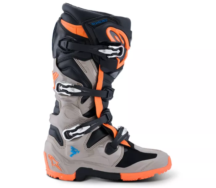 Motokrosové boty Alpinestars Tech 7 black/grey/orange