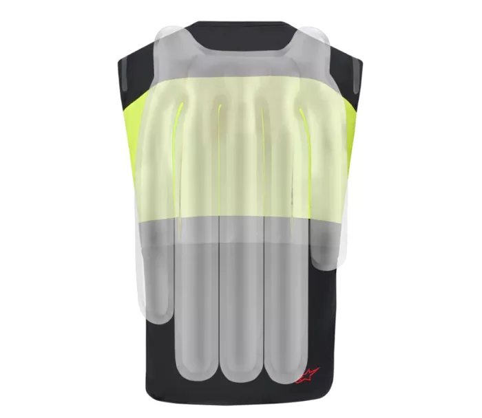 Airbagová vesta na moto Alpinestars Tech-Air 3 V2 black/yellow fluo