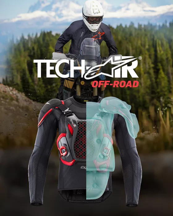 Airbagový systém Alpinestars TECH-AIR® OFF-ROAD black/red