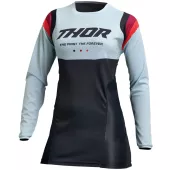 Dámský motokrosový dres Thor Pulse Rev black/mint