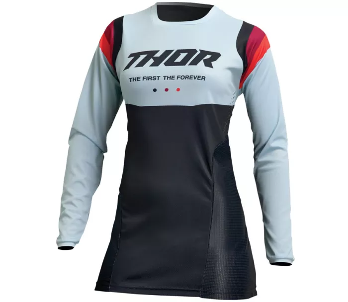 Dámský motokrosový dres Thor Pulse Rev black/mint