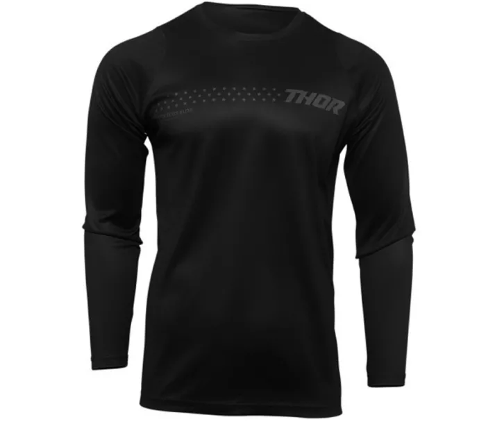 Motokrosový dres Thor Sector Minimal dres black