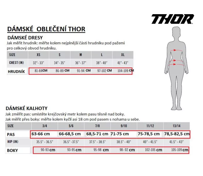 Dámské tričko černé Thor Thunder tee