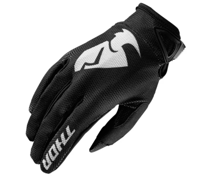 Dětské rukavice na motokros Thor Youth Sector 2020 black
