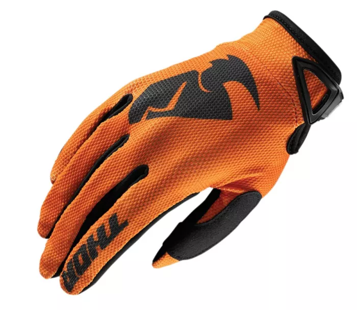 Dětské motokrosové rukavice Thor Youth Sector orange