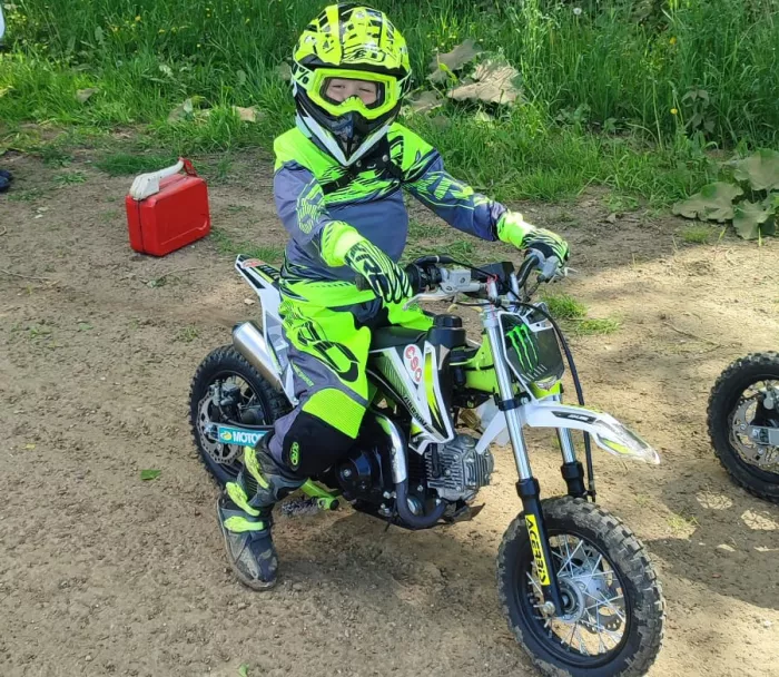 Dětské motokrosové boty XRC MX Move junior black