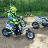 Dětské motokrosové boty XRC MX Move junior black