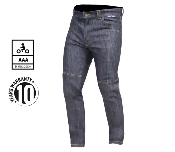 Trilobite Ton-up 2.0 doublelayer AAA men dark blue slim fit jeans