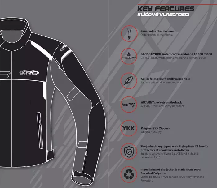 XRC Totter 2.0 WTP ladies sport jacket black M