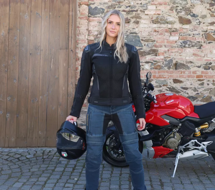 Dámská bunda XRC TOURER AIR HLT Tech Air ready black/grey