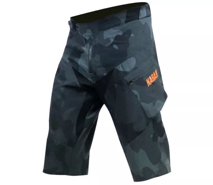 Pánské kraťasy Nabajk Trautenberk black camo/orange