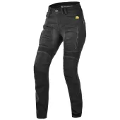 Dámské kevlarové džíny na moto Trilobite Parado slim fit long black level 2