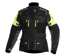 Dámská bunda na moto Trilobite Rideknow Tech-Air black/yellow fluo vel. S