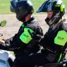 Dámská bunda na moto Trilobite 2091 Rideknow Tech-Air black/yellow fluo