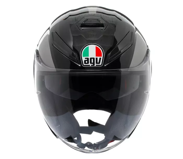 Helma na moto AGV K5 JET EVO ECE 22.06 TUNE GREY/BLACK