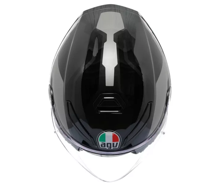 Helma na moto AGV K5 JET EVO ECE 22.06 TUNE GREY/BLACK