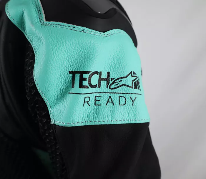 XRC TOURER AIR HLT Tech Air ready ladies jacket black/turquoise vel. 40