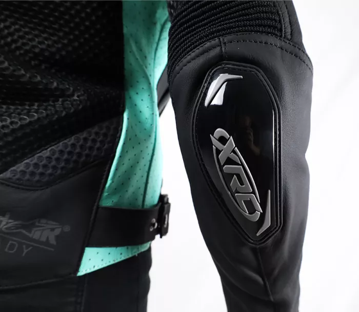 XRC TOURER AIR HLT Tech Air ready ladies jacket black/turquoise vel. 40