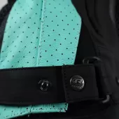 XRC TOURER AIR HLT Tech Air ready ladies jacket black/turquoise vel. 40