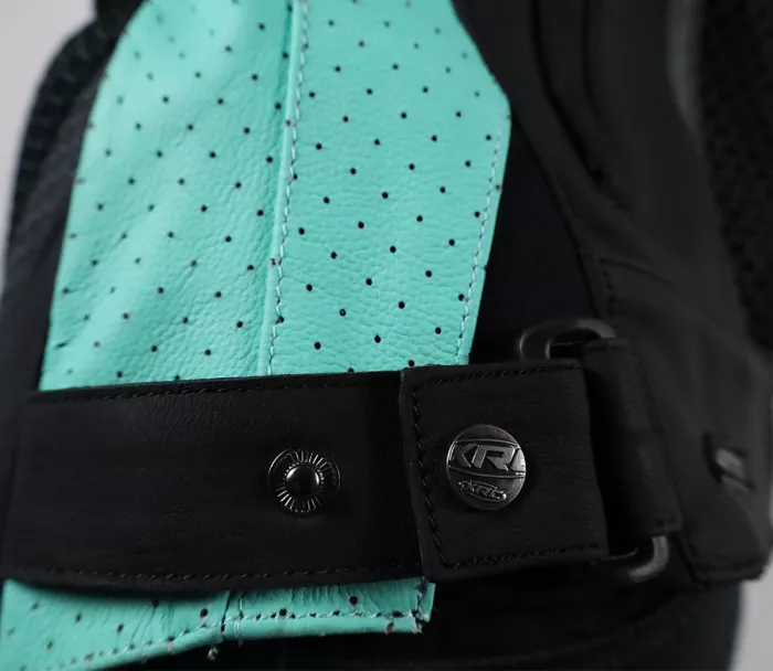 XRC TOURER AIR HLT Tech Air ready ladies jacket black/turquoise vel. 40