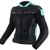 XRC TOURER AIR HLT Tech Air ready ladies jacket black/turquoise vel. 40