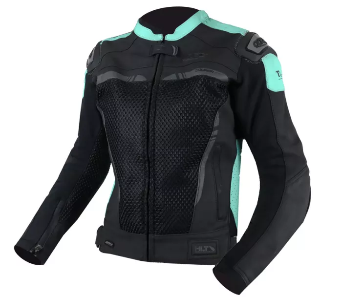 XRC TOURER AIR HLT Tech Air ready ladies jacket black/turquoise vel. 40