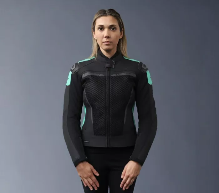 Dámská bunda XRC TOURER AIR HLT Tech Air ready black/turquoise