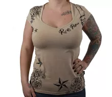 Tričko Rusty Pistons RPTSW68 Hellhole star vel. S