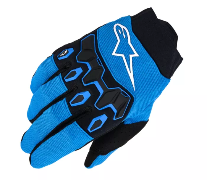 Alpinestars Youth Full Bore V2 ucla blue/black rukavice vel. L