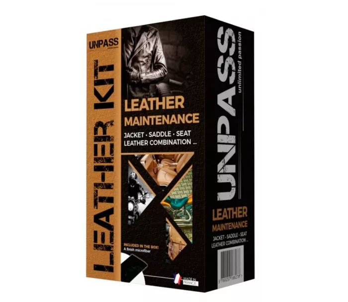 Sada na čištění a péči o kůži Unpass Leather kit