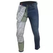 Pánské džíny na moto Trilobite Uptown skinny fit monolayer AAA blue