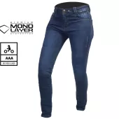 Dámské džíny Trilobite Uptown skinny fit monolayer AAA blue