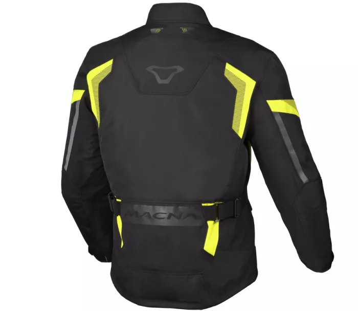 Bunda na moto Macna Vaulture black/fluo yellow men jacket