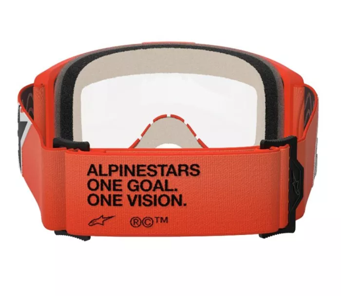 Motokrosové brýle Alpinestars Vision 5 Corp orange/clear