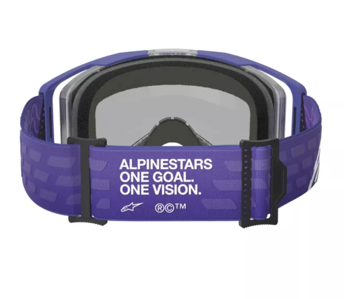 Brýle Alpinestars Vision 8 Corp purple/mirror blue
