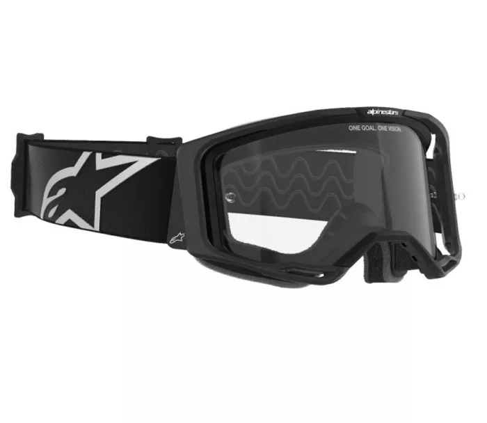 Brýle na motokros Alpinestars Vision 8 Corp black/clear
