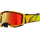 Motokrosové brýle Alpinestars Vision 8 Corp yellow pink/mirror red