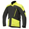 Bunda na motorku Alpinestars Volcano Drystar black/yellow fluo