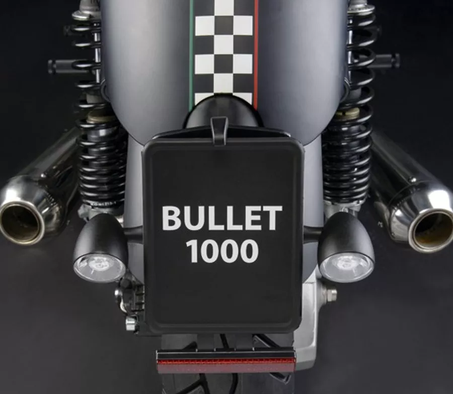 Blinkr Kellermann Bullet 1000 PL white black | Bikers Crown