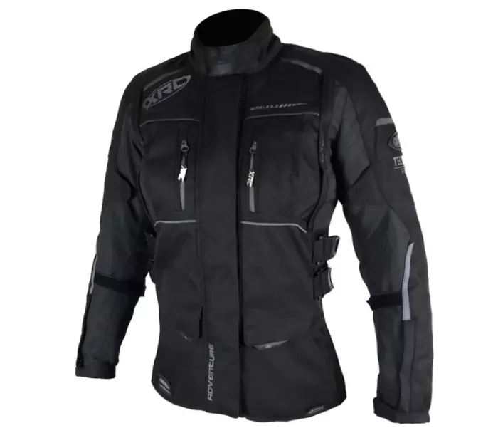 Dámská bunda na moto XRC Winkle 2.0 WTP ladies adventure jacket black vel.XS