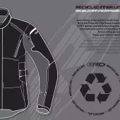 Dámská bunda na moto XRC Winkle 2.0 WTP adventure black/grey/blue/red