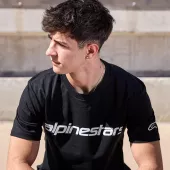 Alpinestars Linear Wordmark 2.0 CSF black/white vel. M