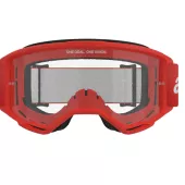 Alpinestars Vision 3 Wordmark red/clear brýle