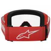 Alpinestars Vision 3 Wordmark red/clear brýle