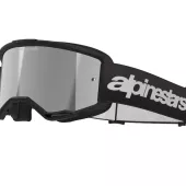Motokrosové brýle Alpinestars Vision 3 Wordmark black/mirror silver