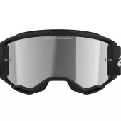 Motokrosové brýle Alpinestars Vision 3 Wordmark black/mirror silver