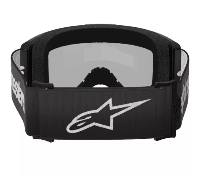 Motokrosové brýle Alpinestars Vision 3 Wordmark black/mirror silver